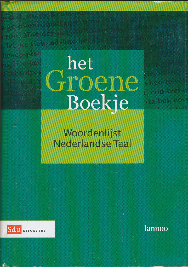 Het groene boekje 2005 9789012105903