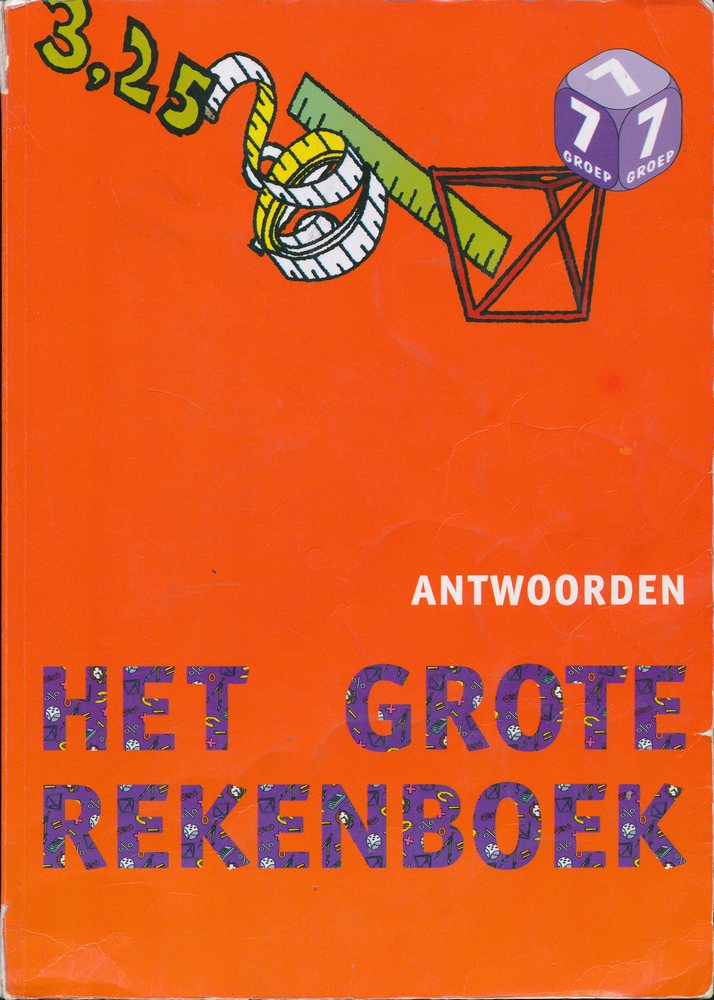 Het grote rekenboek Antwoorden groep 7