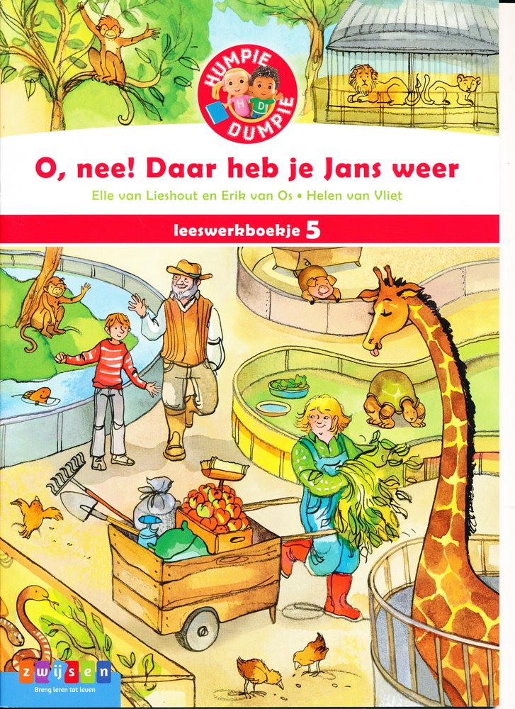Humpie Dumpie versie 2 leeswerkboekje 5 (per stuk)