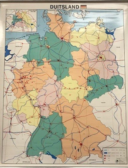 Klassikale kaart Duitsland