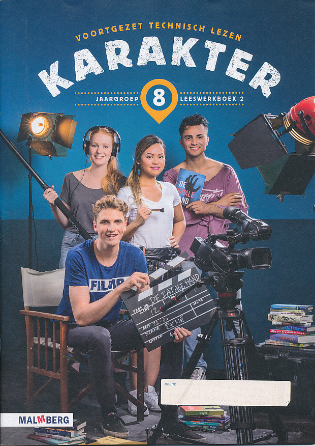 Karakter Leeswerkboek 2 groep 8 (per stuk)