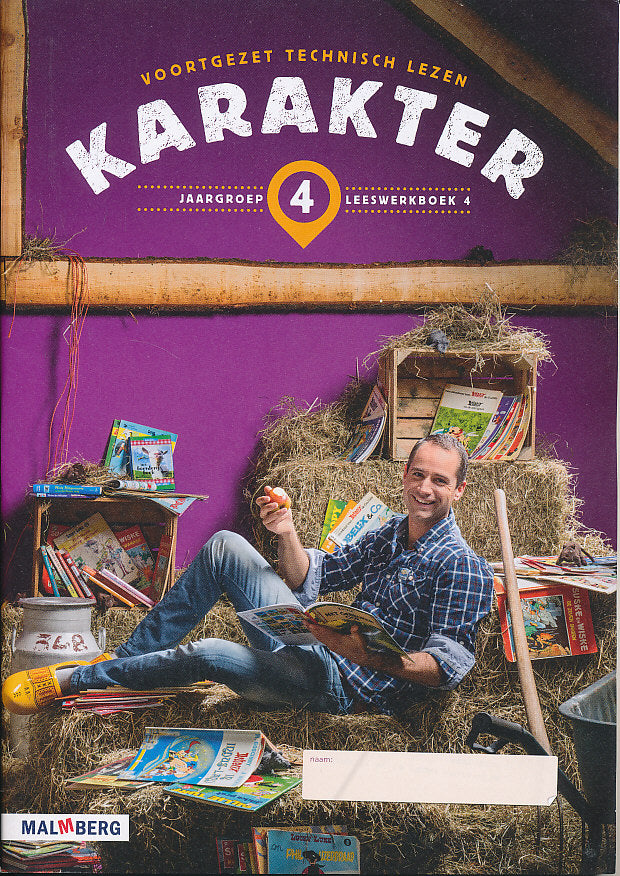 Karakter Leeswerkboek 4 groep 4 (per 5 stuks)