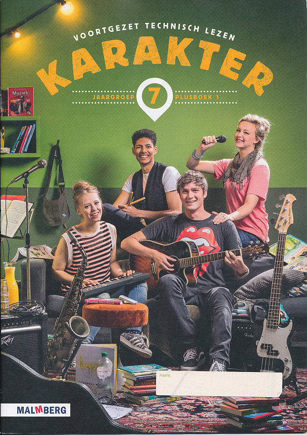 Karakter Plusboek 1 groep 7 (per 5 stuks)