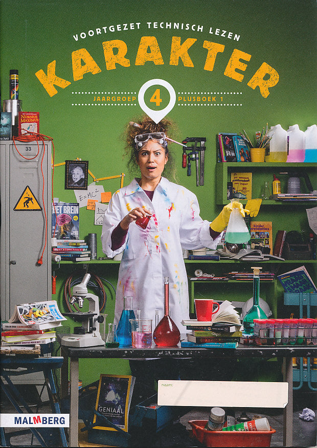 Karakter Plusboek 1 groep 4 (per 5 stuks)