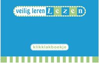 Klikklakboekje groen/blauw LEEG (zie omschrijving)