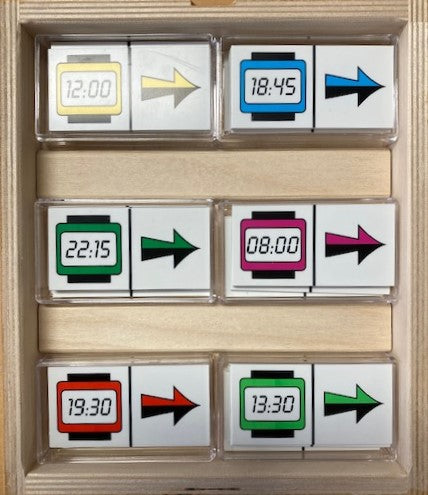 Klok domino digitaal 2