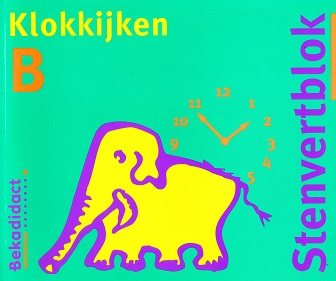 Stenvert Klokkijken B  groep 4 en 5 (per stuk)
