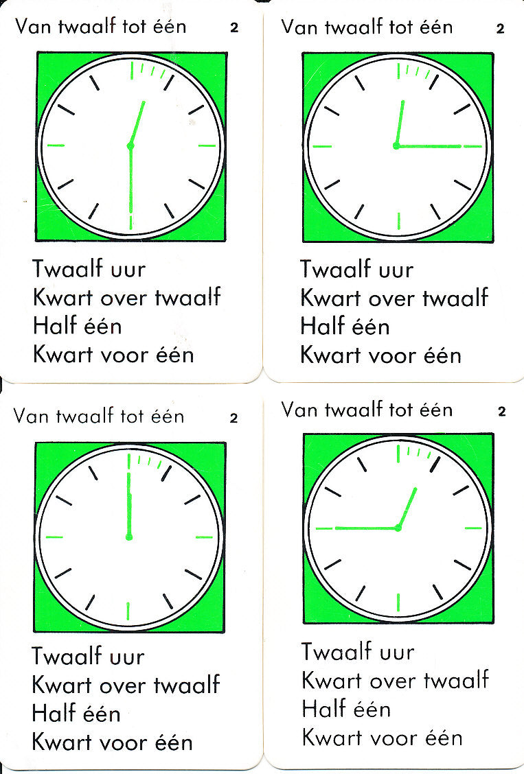 Kwartet klok kijken 2 Groen