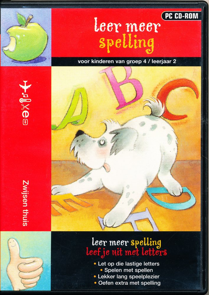 Leer meer spelling (groep 4) PC-CD Rom