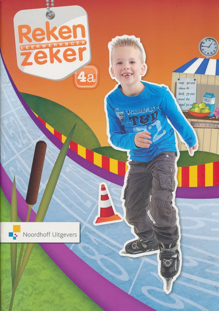 Reken Zeker Leerwerkboek 4A, groep 4 (per stuk)