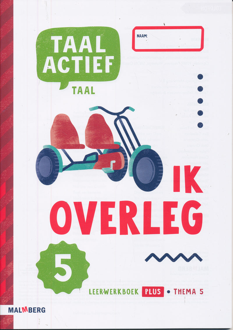 Taal Actief versie 5 Leerwerkboek Plus Taal thema 5 groep 5