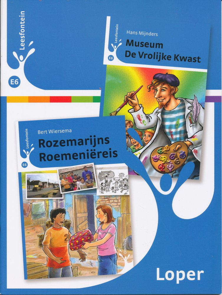 Leesfontein loper E6 Museum en Rozemarijns  (per stuk)