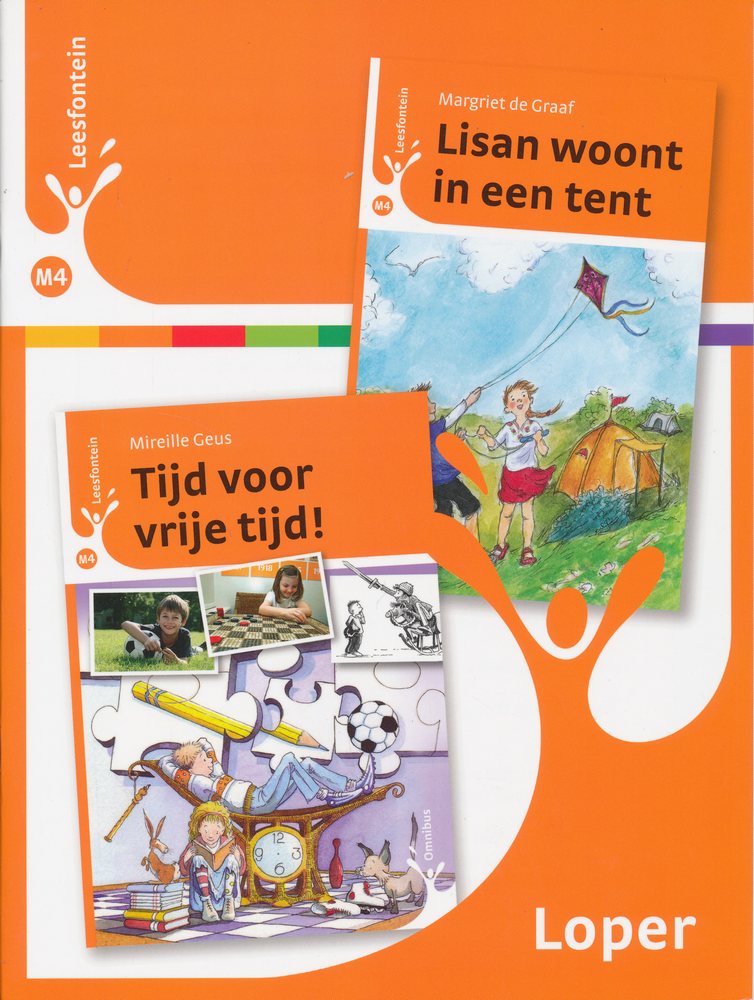 Leesfontein loper M4 Tijd voor vrije tijd! en Lisan (per stuk)