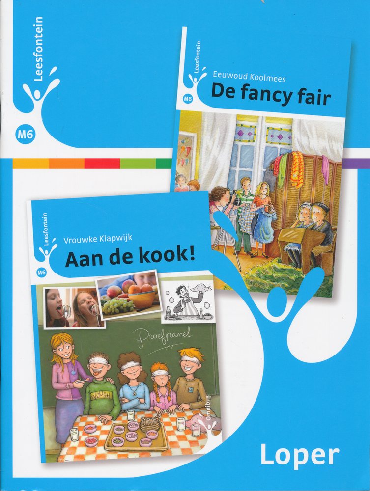 Leesfontein loper M6 Aan de kook! en De fancy fair (per stuk)