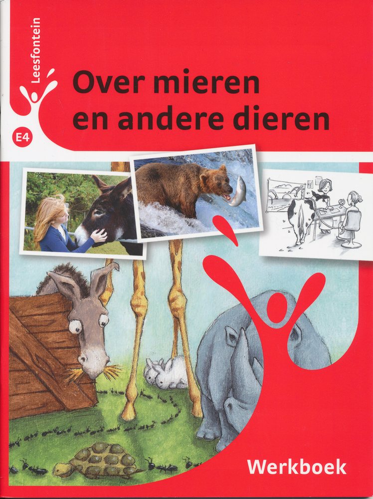 Leesfontein werkboek E4 Over mieren en andere dieren (per stuk)