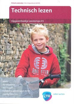 CITO/LOVS (2008) Leestempo Opgavenboekje E5 (per stuk)