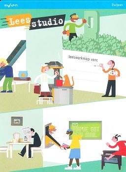 Lezen in Beeld Leesstudio Leeswerkmap D groep 7 (per stuk)