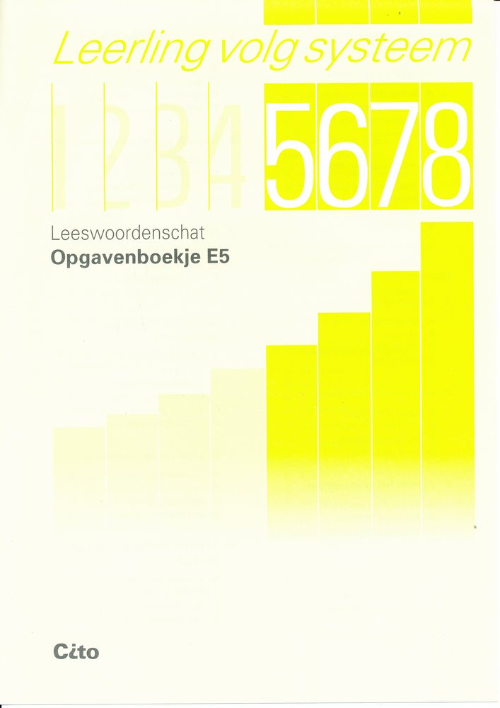 LOVS Leeswoordenschat opgavenboekje E5 (per stuk)