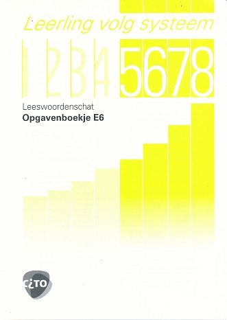 LOVS Leeswoordenschat opgavenboekje E6 (per stuk)