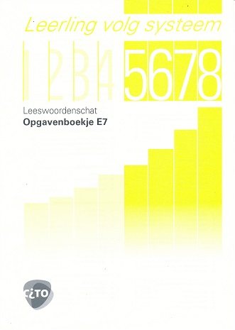 LOVS Leeswoordenschat opgavenboekje E7 (per stuk)