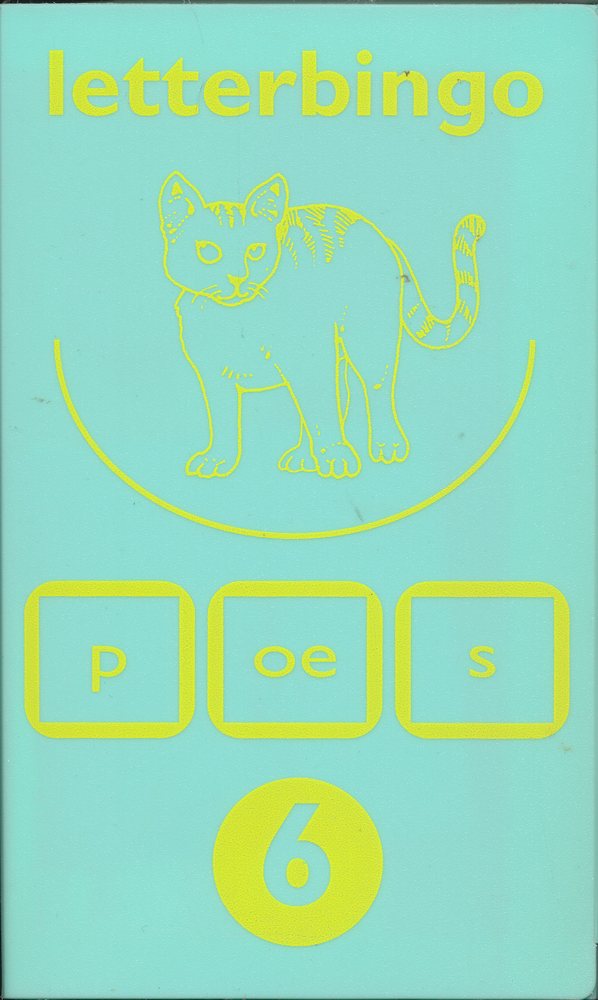 Leeslijn versie 2 Letterbingo doos 6