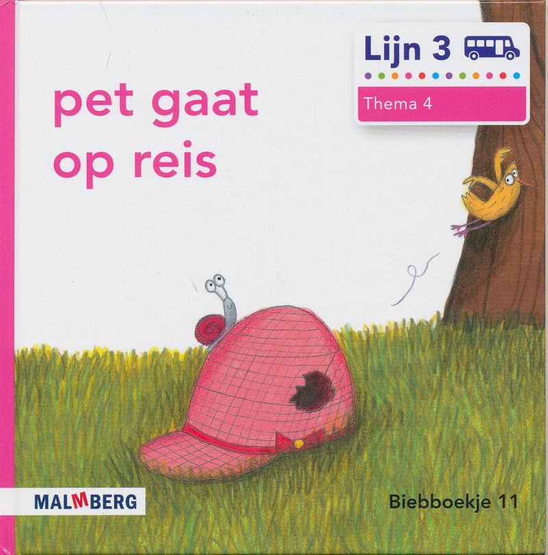Lijn 3 Biebboekje 11, thema 4, pet gaat op reis