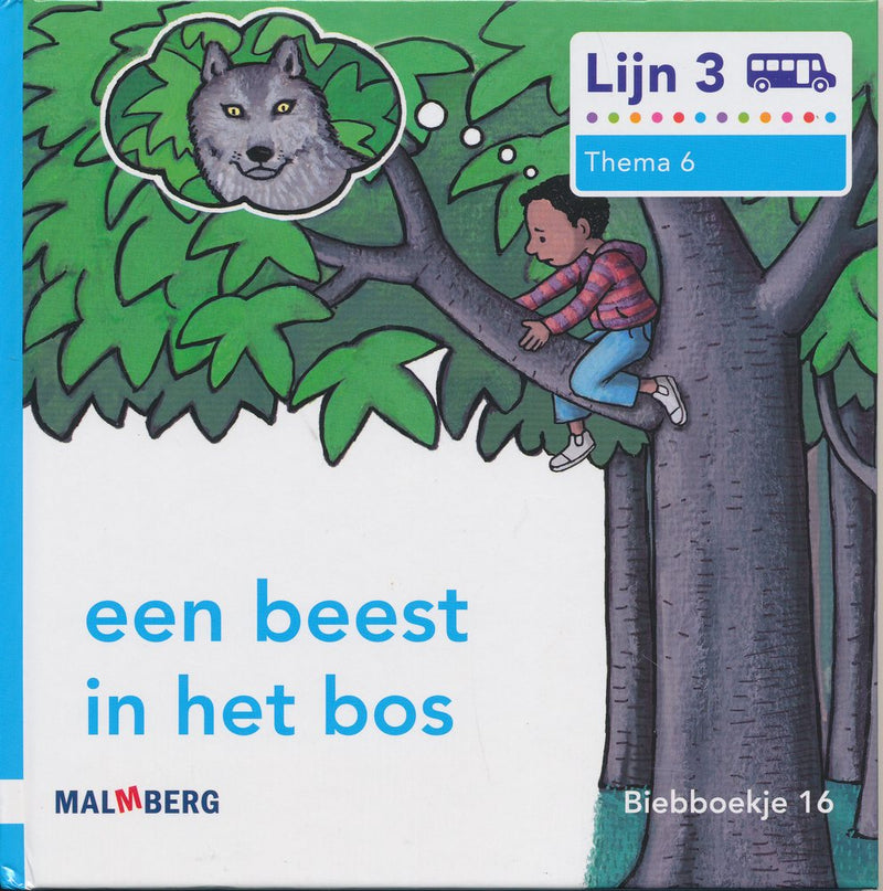 Lijn 3 Biebboekje 16, thema 6, een beest in het bos