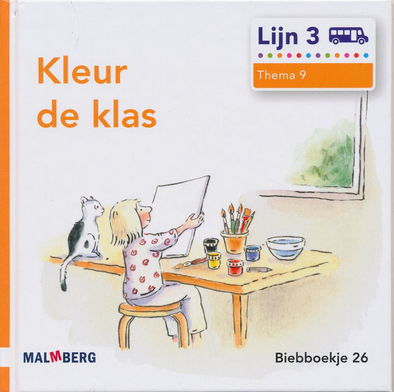 Lijn 3 Biebboekje 26, thema 9, Kleur de klas