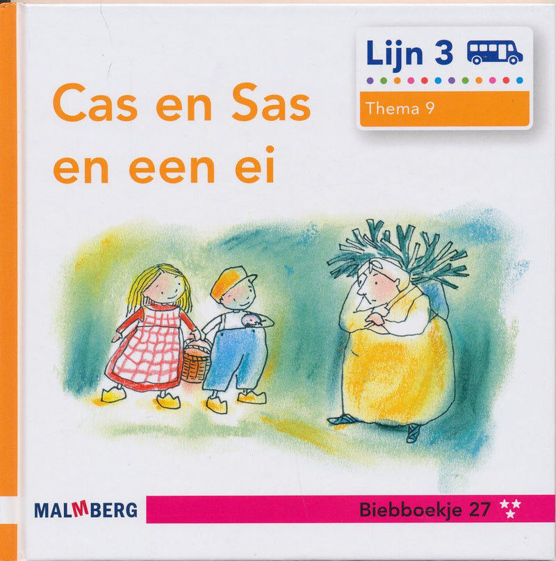 Lijn 3 Biebboekje 27***, thema 9, Cas en Sas en een ei