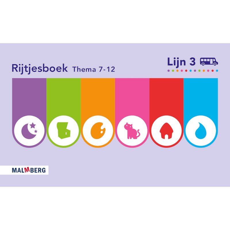 Lijn 3 Rijtjesboek thema 7-12 (nieuw in folie)