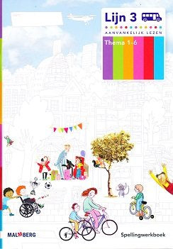 Lijn 3 Spellingwerkboek thema 1-6 (per stuk)
