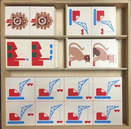 Lotto in houten kist (zie omschrijving)