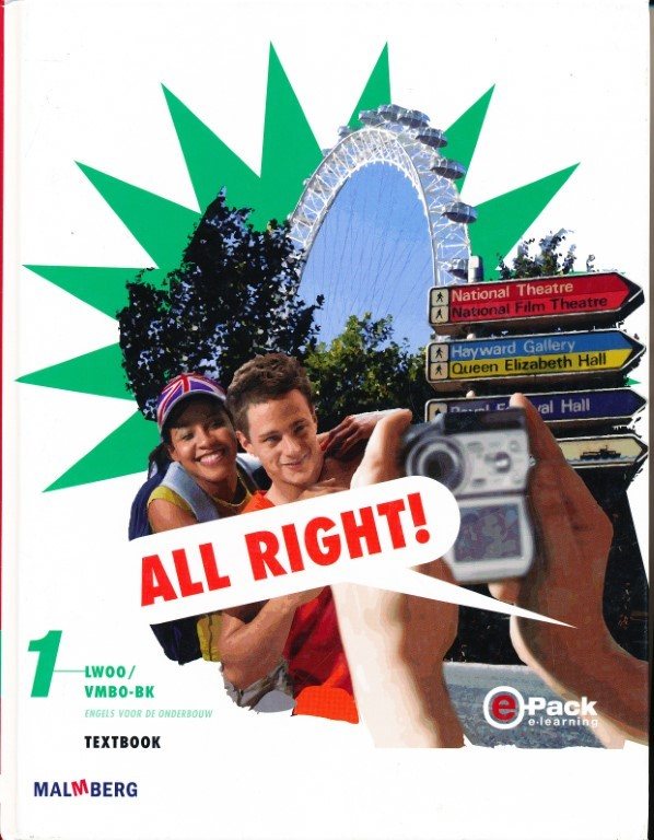 All Right versie 1 Textbook 1 LWOO/VMBO-BK