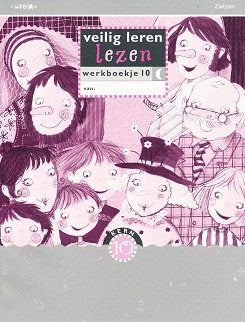 Veilig leren lezen 2e Maanversie Maan Werkschrift 10 (per stuk)