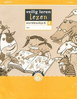 Veilig leren lezen 2e Maanversie Maan Werkschrift 6 (per stuk)