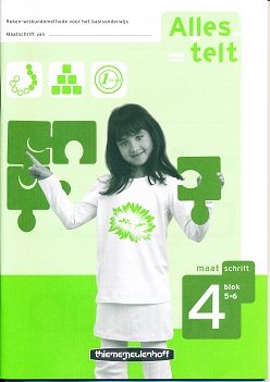 Alles Telt versie 2 Maatschrift groep 4 blok 5+6 (per stuk)