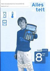 Alles Telt versie 2 Maatschrift groep 8 blok 1+2 (per stuk)