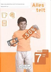 Alles Telt versie 2 Maatschrift groep 7 blok 1+2 (per stuk)