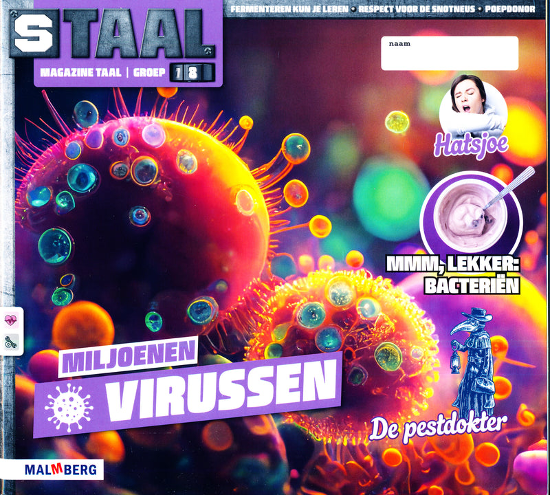 Staal versie 2 Magazine Taal Virussen groep 8