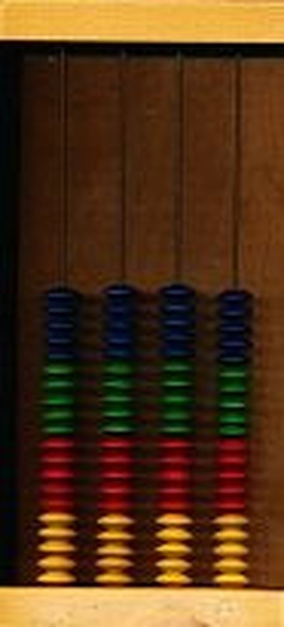 Telraam Abacus liggend model (zie omschrijving)