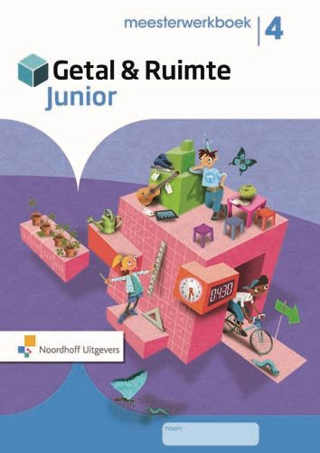 Getal en Ruimte Junior meesterwerkboek groep 4 (per stuk)