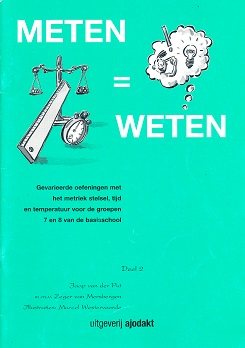 Ajodakt Meten = Weten deel 2 groep 7 en 8 (per stuk)