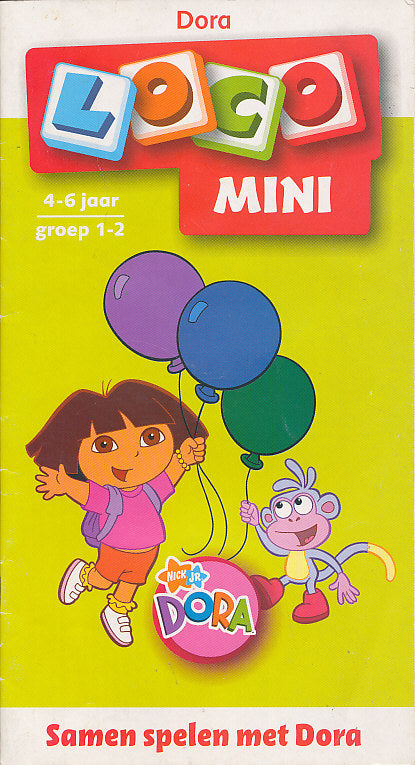 Mini Loco ontwikkelingsspelletjes met Dora (4-6 jaar)