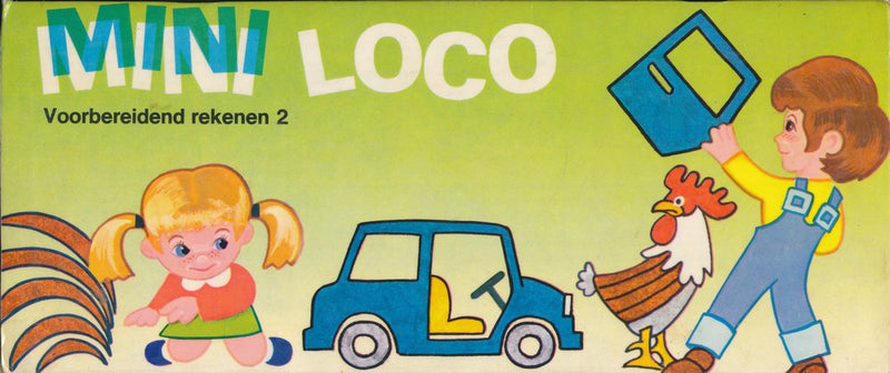 Mini Loco Voorbereidend rekenen 2 groene kaft
