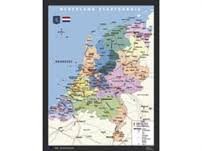 Klassikale kaart Nederland Staatkundig (zie omschrijving)