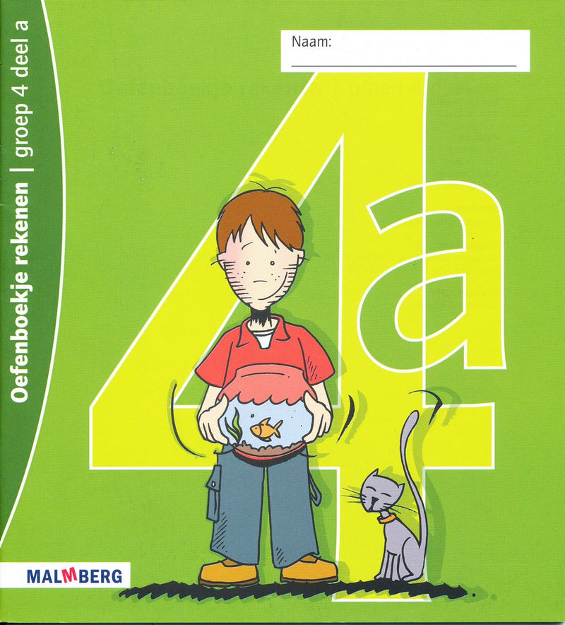 Oefenboekje rekenen deel A groep 4 (per stuk)