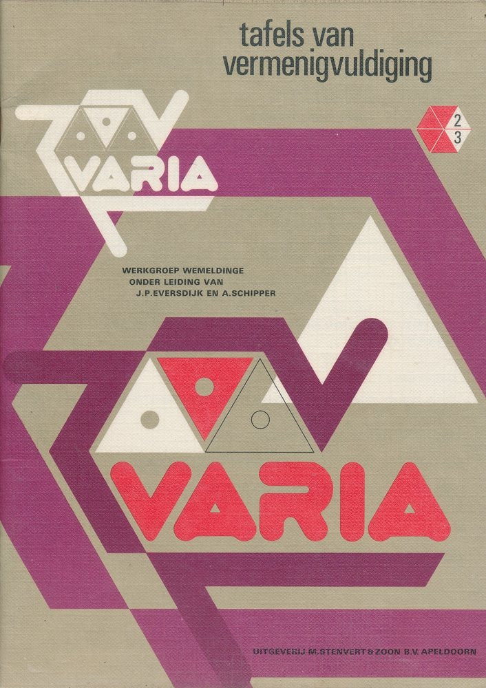 Varia Tafels van vermenigvuldigen groep 4/5