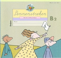 Pennenstreken versie 1 Schrijfboekje B2 (per 5 stuks)