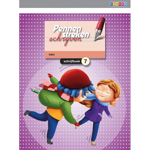 Pennenstreken versie 2 Schrijfboek 7 verbonden schrift (per stuk)