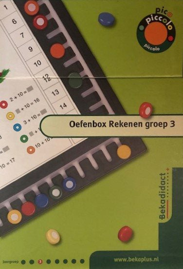 Pico Piccolo Oefen box Rekenen groep 3 (zie omschrijving, niet compleet!)